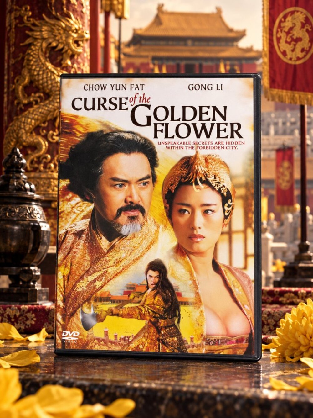 Curse of The Golden Flower (DVD, Region 1) Very Good condition!
